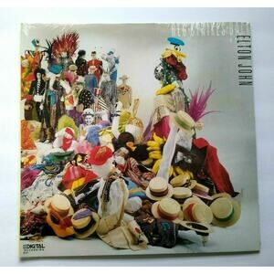 Elton John Reg Strikes Back Vinyl LP Record Album Sealed Canada 1988 Pop Rock